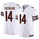 Men & Women & Youth Chicago Bears #14 Olamide Zaccheaus White 2025 F.U.S.E. Vapor Stitched Jersey,baseball caps,new era cap wholesale,wholesale hats